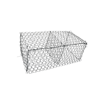 Galvanisierte Legierte Gebreitete Gabion-Sechseckenkörbe für Geogrid-Stützungen