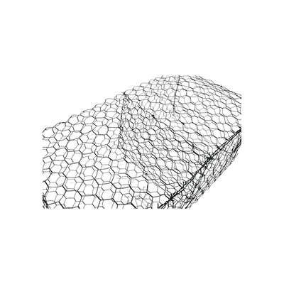 Galvanisierte Legierte Gebreitete Gabion-Sechseckenkörbe für Geogrid-Stützungen