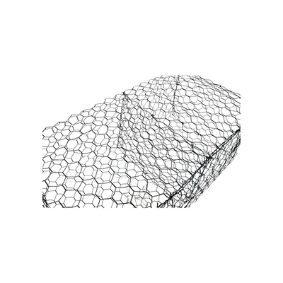 0.5 mm PVC-Dicke Galfanlegierung Galvanisiertes Drahtnetz Gabion-Korb