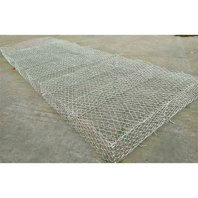 Zusammengepasste Galfan geschweißte Gabionkorb 6 * 8CM Mesh Größe Verschleißfestigkeit