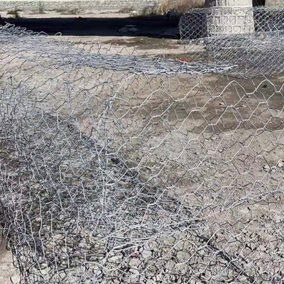 Galvanisierte Gabion-Körbe aus Galfan mit PVC-Beschichtung nach RAL-Standard
