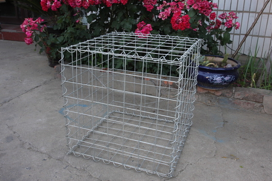 Galvanisierte Legierung Gabions Zugfestigkeit Punkt geschweißte Gabion Boxen
