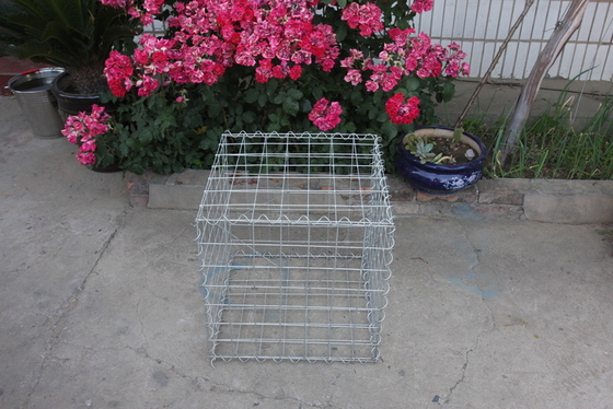 Galvanisierte Legierung Gabions Zugfestigkeit Punkt geschweißte Gabion Boxen