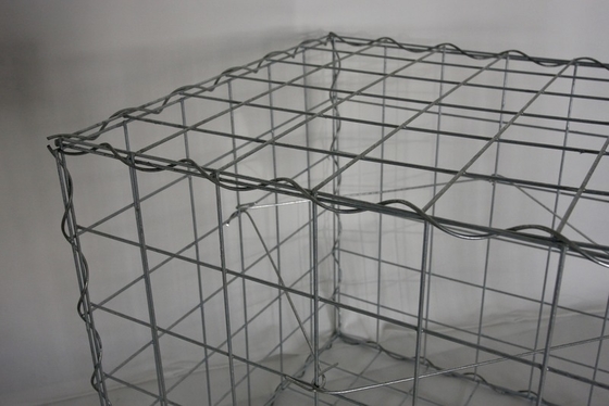 Galvanisierte Legierung Gabions Zugfestigkeit Punkt geschweißte Gabion Boxen