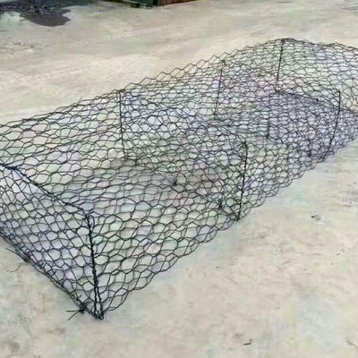 Galvanisierter Stahl Gabionbox Schweißsteinkäfig zur Festung der Wandlandschaft
