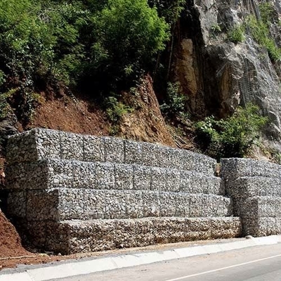 Spotschweißlegierung Gabion für Gartenzaun 3,0 mm Drahtdurchmesser