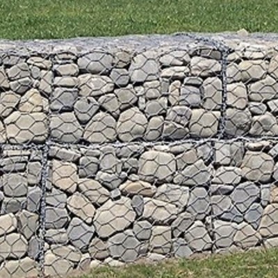 Galfan galvanisierte Legierung Punkt geschweißte Gabions 1*1*1M oder angepasste Größe