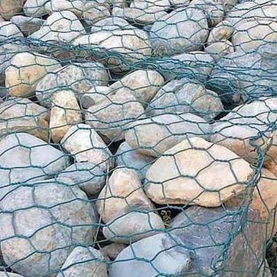 Galfan galvanisierte Legierung Punkt geschweißte Gabions 1*1*1M oder angepasste Größe