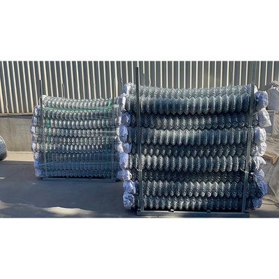 Galvanisierte Eisendrahtkettenverbindungsnetze mit PVC-Beschichtung für Gartenzaun