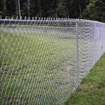 50x50 Mesh Größe Galfan Legierung Kettenverbindung Zaun Gewebter Mesh Draht