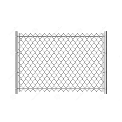 Hotdip Galvanized Galfan Alloy Anti-Rost Gewebte Stahlkettenverbindung Zaun Roll
