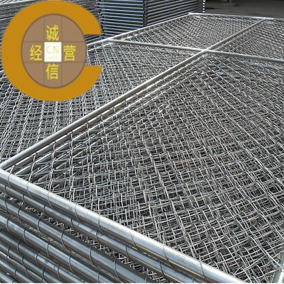 6 * 12ft professionelle robuste galvanisierte temporäre Zaun für die Sicherheit