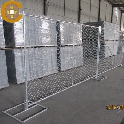 6 * 12ft professionelle robuste galvanisierte temporäre Zaun für die Sicherheit