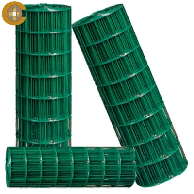 2x2 3/8 Zoll Kunststoff beschichtet Schweißdrahtnetz Zaun Roll Erosionsbeständig