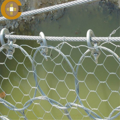 Flexible SNS Soft Rockfall Protection Ring Drahtnetz zum Schutz vor Steilungen