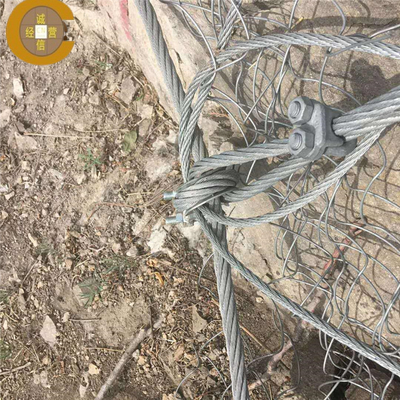 Flexible SNS Soft Rockfall Protection Ring Drahtnetz zum Schutz vor Steilungen