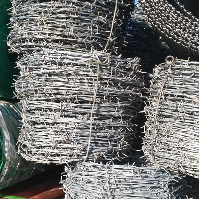 25 kg galvanisierte Stacheldraht Rasierdrahtrolle