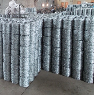 25 kg galvanisierte Stacheldraht Rasierdrahtrolle