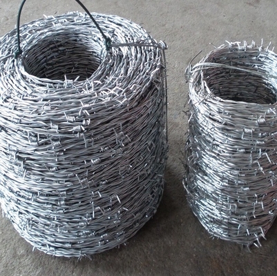 25 kg galvanisierte Stacheldraht Rasierdrahtrolle
