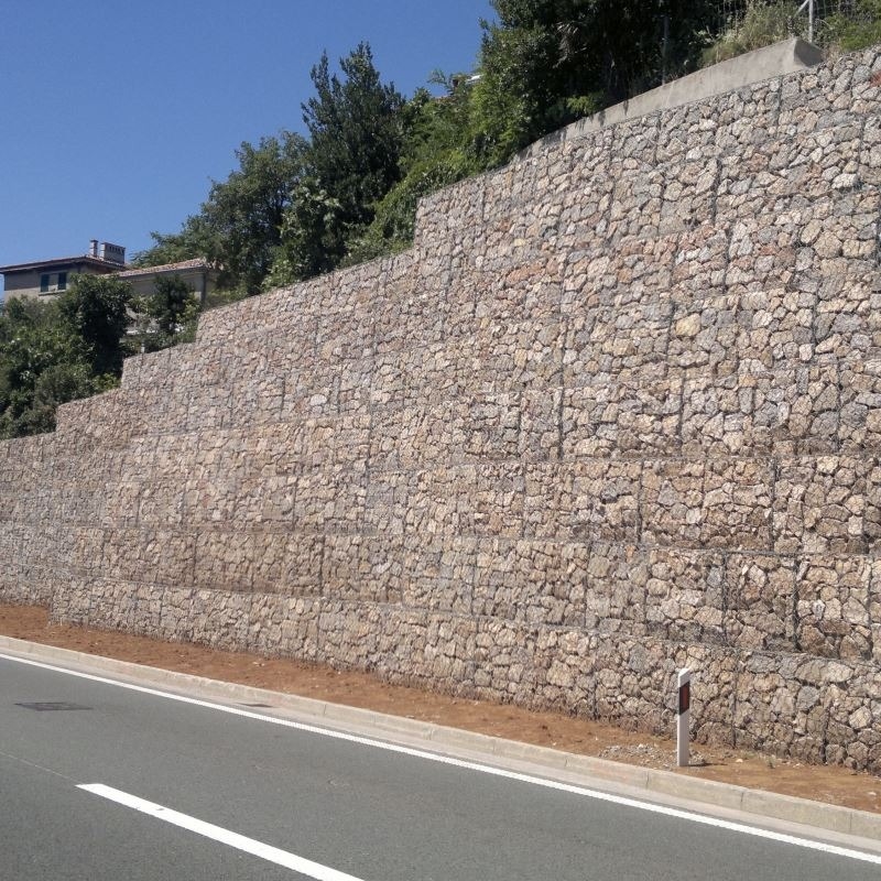 Galfan galvanisierte Legierung Punkt geschweißte Gabions 1*1*1M oder angepasste Größe