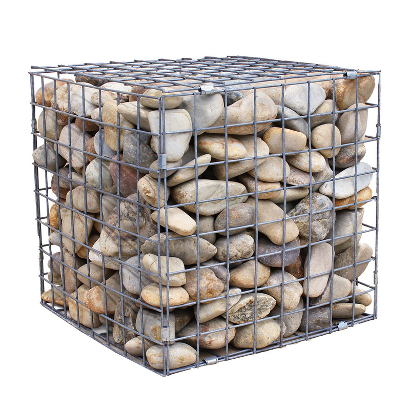 Schweißzaun aus Gabion aus Stahldraht mit doppelter PVC-Beschichtung